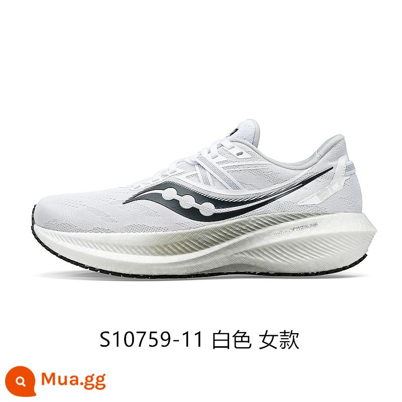 Saucony Saucony giày chạy bộ mới TRIUMPH Victory 20 đệm giày thể thao giày chạy bộ thoáng khí - S10759-11 Trắng [Nữ]