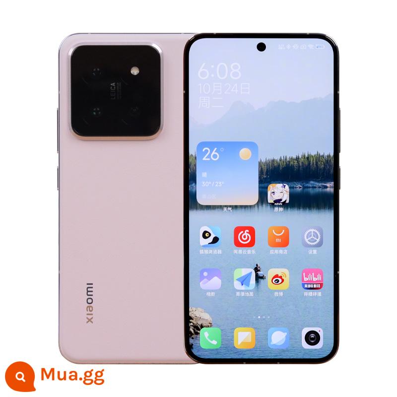 MIUI/Xiaomi Xiaomi 14 Thương hiệu mới Ngân hàng Quốc gia Hệ điều hành nhiệt chính hãng Xiaomi 14 Snapdragon 8Gen3 máy hàng đầu - bột núi tuyết