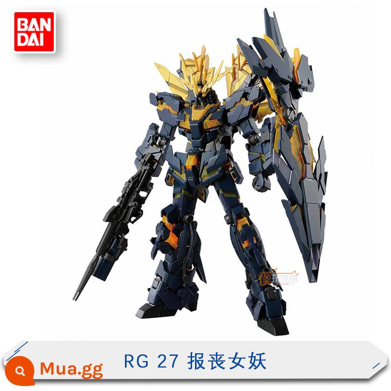 Spot Bandai RG 27 1 144 Banshee Unicorn No. 2 Machine Goddess of Destiny Hội Gundam - RG 27 Banshee