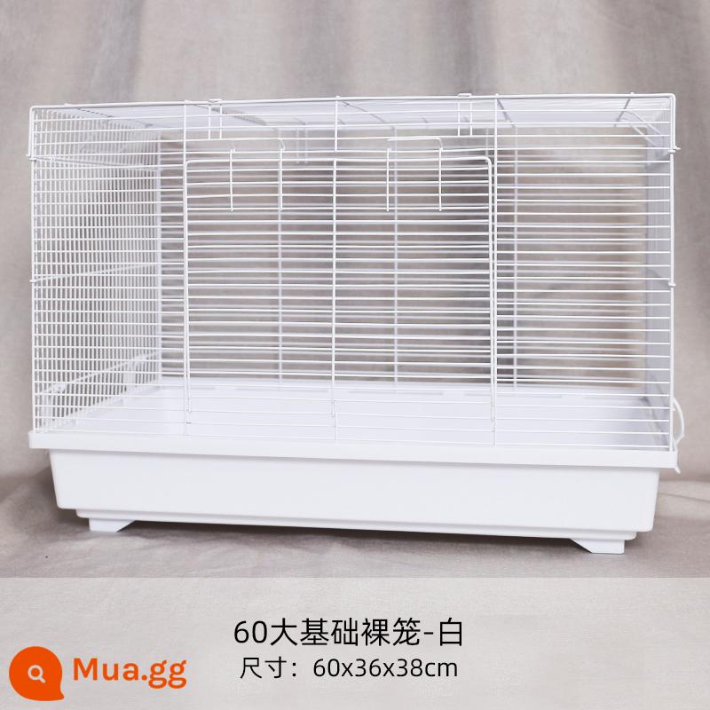 Hamster 47 lồng gấu vàng siêu rẻ lớn 60 lồng cơ bản cung cấp đầy đủ bộ nhỏ biệt thự cao cấp - 60 lồng cao dây trắng cơ bản (gửi gói quà dùng thử)