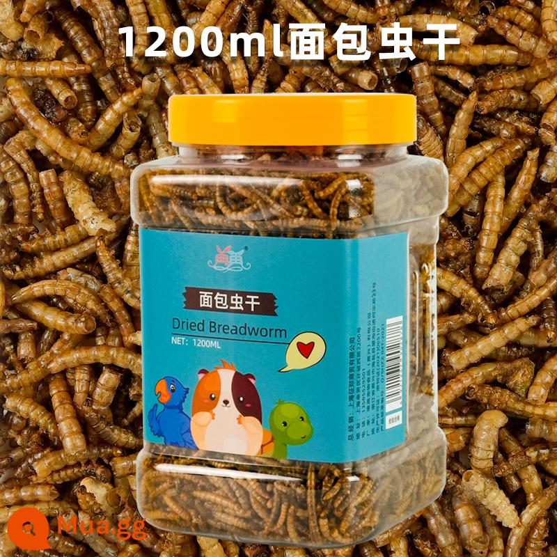 Thức ăn cho hamster thức ăn dinh dưỡng gấu vàng thức ăn đông khô thức ăn chủ yếu bánh mì giun bánh mì cành hoa khô thức ăn cho chuột hamster đồ ăn nhẹ nhỏ - 1200ml [Giá ưu đãi cho khách hàng mới và cũ] Giun khô giàu protein