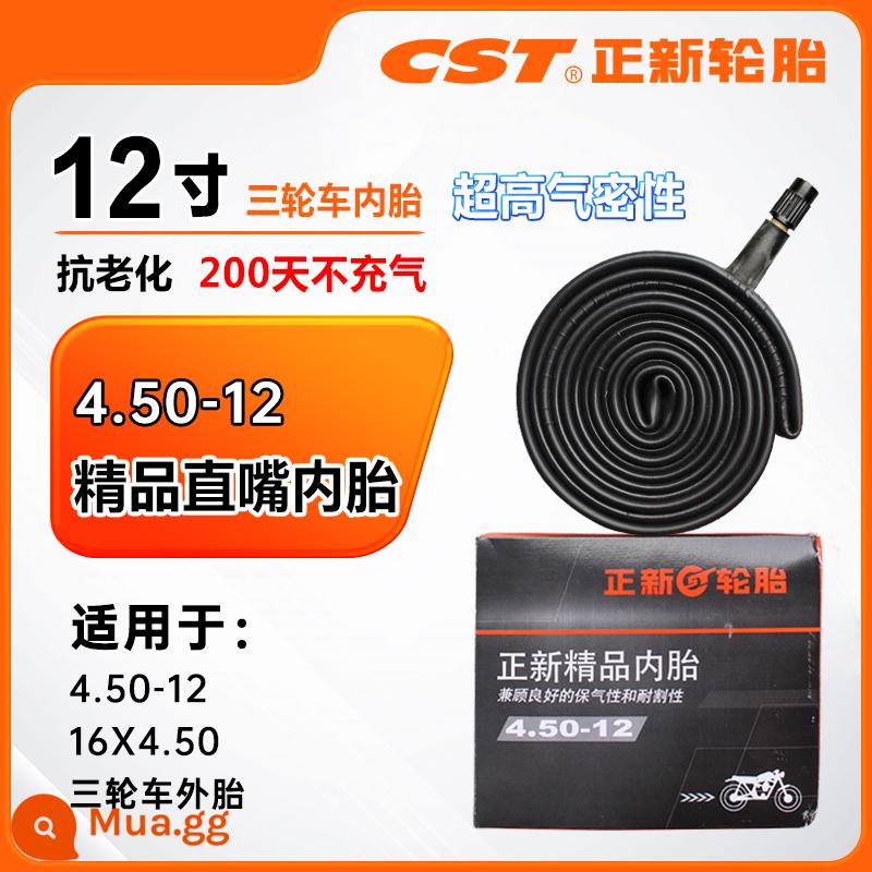 Ống bên trong Zhengxin 2,50/2,75/3,00/3,25/3,50/4,00/4,50/5,00-12-16-17/18 - Ống trong miệng thẳng 4.50-12 Zhengxin (chất lượng cao)