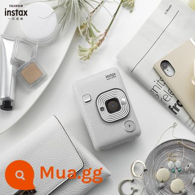 Máy ảnh Fuji Polaroid instax mini LiPlay điện thoại di động kỹ thuật số Bluetooth máy in ảnh với giấy ảnh - Thạch Anh Trắng Đăng hình và nhận quà