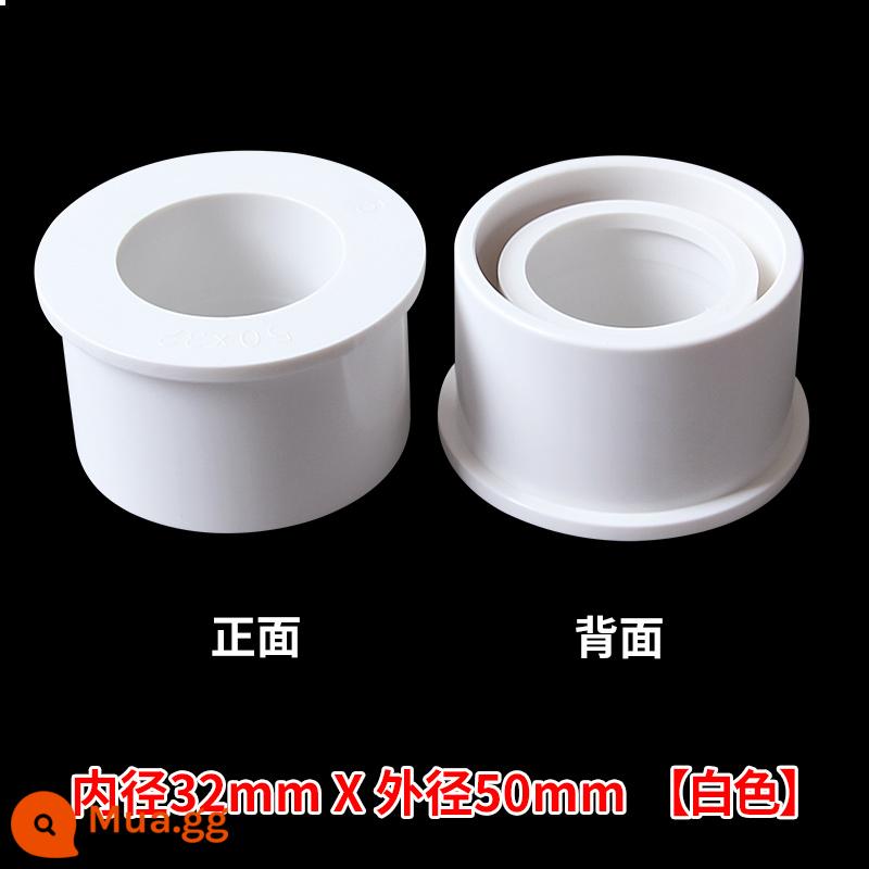 Phụ kiện lõi làm đầy ống cấp nước PVC đường kính khác nhau kích thước kết nối ống phụ kiện đường ống 110 vòng đường kính thay đổi 25 32 40 50 63 75 - 50*32mm/1 cái