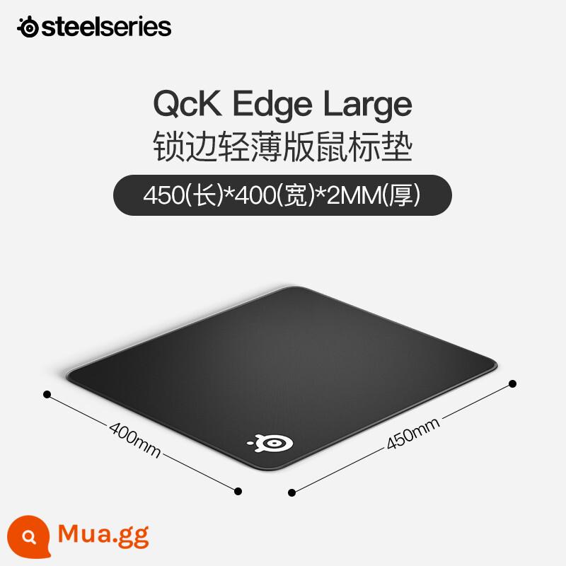 steelseries Serui qck series điện cạnh tranh game pad chuột chuyên nghiệp bề mặt nhẵn bề mặt mịn bề mặt khóa cạnh dày - Khóa cạnh QCK Edge L 450*400*2mm