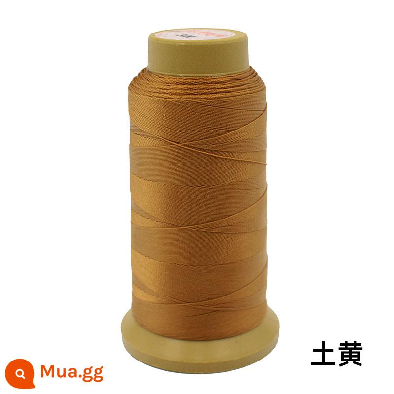 Máy may chủ đề hộ gia đình lớn cuộn da sợi handmade sợi nylon cường độ cao lụa màu sáng sợi tơ jeans sợi dày - Màu vàng đất 210-D3