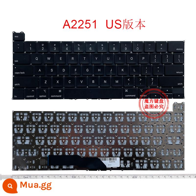 Thích hợp cho bàn phím Apple Apple A2337 A2338 A2141 A2179 A2289 A2251 A2442 - A2251(Tiếng Anh mới)