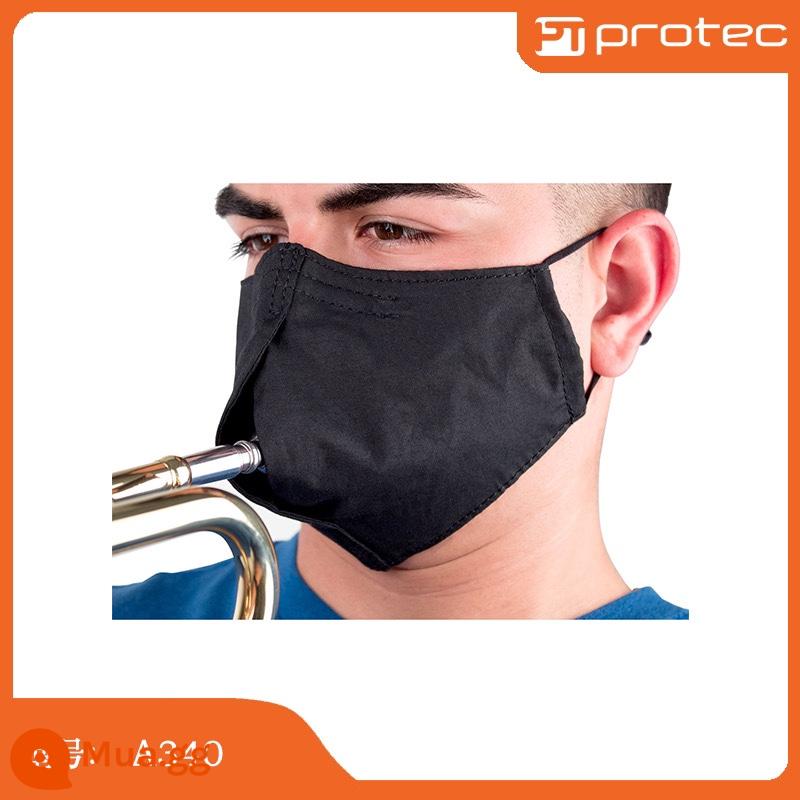 PROTEC Pluto nhạc cụ mặt nạ chống dịch saxophone sáo clarinet kèn kèn nhạc cụ mặt nạ có thể giặt được - Mặt nạ cầu thủ phổ thông trung bình A341