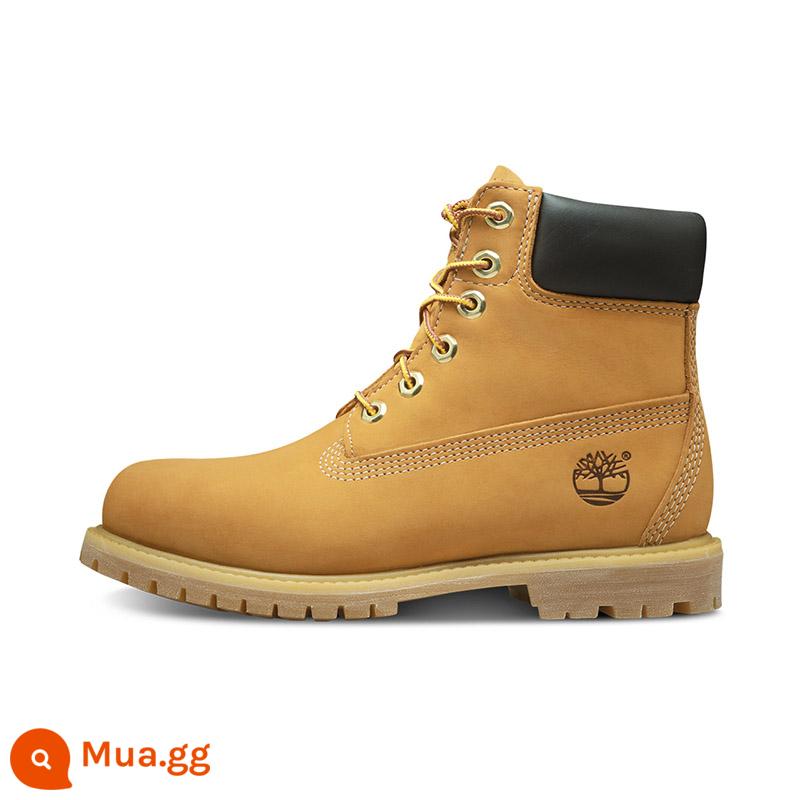 Giày bốt đại hoàng cổ điển dành cho nam và nữ của Timberland không thấm nước 10361/10061 - 10361W/màu lúa mì