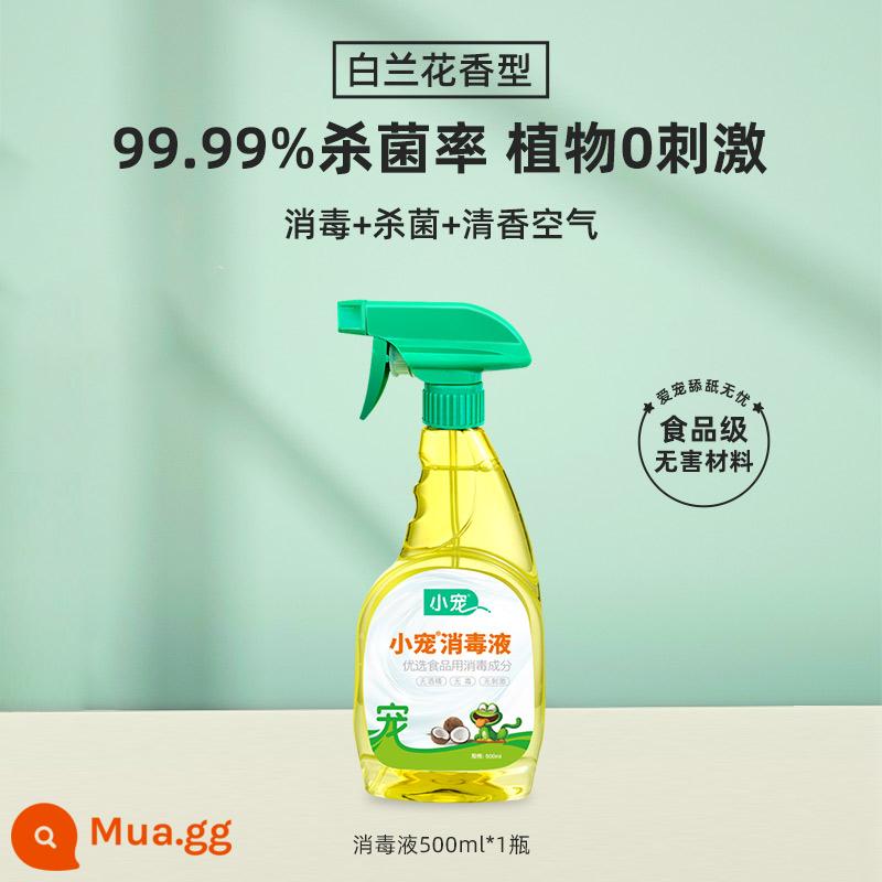 Thuốc khử trùng cho thú cưng nhỏ 500ml xịt khử trùng và khử trùng cho mèo hộ gia đình trong nhà khử trùng nước khử trùng cũi cho thú cưng - [Hương Hoa Lan Trắng]500ml