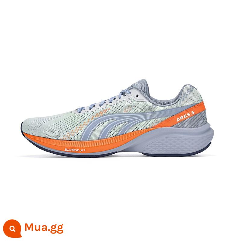 Duowei Ares II thế hệ thứ 2 giày chạy bộ nam nữ đua marathon giày chạy bộ thử nghiệm thể thao giày thể thao MR90201 - 93232C Xanh nhạt/Cam đi kèm Tất và Túi đeo thắt lưng God of War III