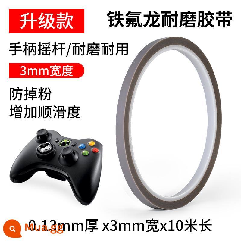 3J730 Băng Teflon chịu nhiệt độ cao bảng mạch cách nhiệt chống nhiệt độ cao chống bỏng cách nhiệt chống cháy chịu mài mòn chịu nhiệt 300 độ máy cắt túi máy hút chân không đóng gói băng vải niêm phong Băng Teflon - Rộng 3 mm x 10 mét/tay cầm được nâng cấp để điều khiển từ xa