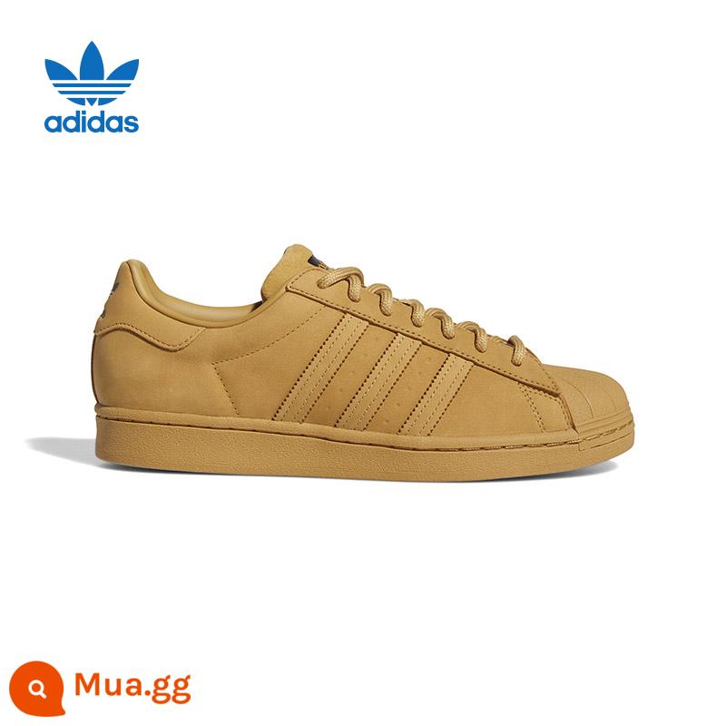 Giày nam adidas clover giày nữ SUPERSTAR màu vỏ lúa mì đầu giày cổ điển GZ4831 - GZ4831