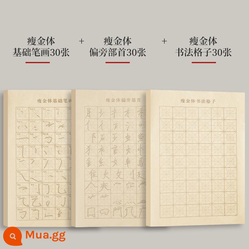 Liupintang cơ thể vàng mỏng người mới bắt đầu bắt đầu sao chép cọ copybook nét kiểm soát triệt để bút đào tạo cọ thư pháp thực hành thư pháp bút mềm nửa chín Giấy Xuân đặc biệt nhỏ thông thường kịch bản Linmu bộ - Nét cơ bản + gốc + mig trống (màu cổ)