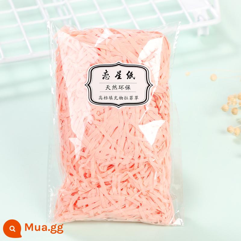 Trang Trí Hộp Quà Raffia Làm Đầy Giấy Vụn Mảnh Lụa Sáng Tạo Bộ Đồ Giường Cỏ Vật Liệu Trang Trí Bao Bì - Bột bưởi giấy lụa cao cấp