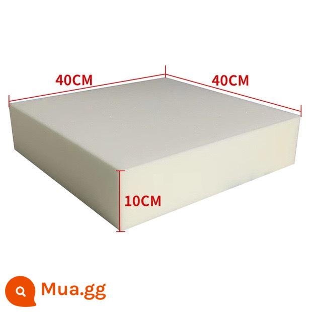 Đệm sofa tùy chỉnh bọt biển mật độ cao đệm bọt biển sofa đệm bọt biển mật độ cao để cai trị cắt bay cửa sổ - Dày 10 cm