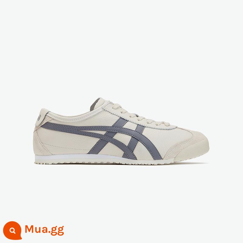 Onitsuka Tiger Ghost Tiger Official MEXICO66 Giày nhẹ màu trắng đơn giản cho nam và nữ 1183A201 - màu bột yến mạch