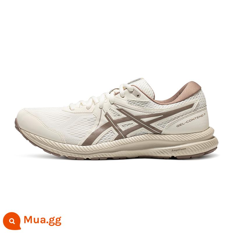 Giày chạy bộ nam nữ đệm thoáng khí chính hãng ASICS GEL-CONTEND 7 Giày thể thao đôi - Trắng [Nữ] [Hàng hot nhất định phải mua]