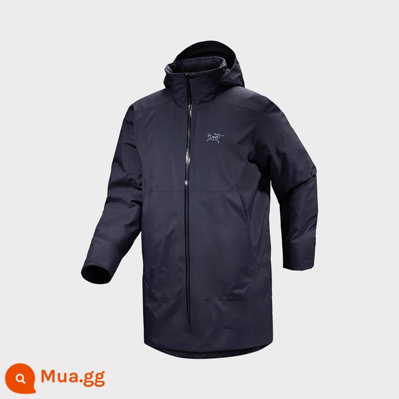 Áo khoác cotton nam chống nước ARC'TERYX RALLE PARKA GORE-TEX - ĐEN SAPPHIRE/xanh đen