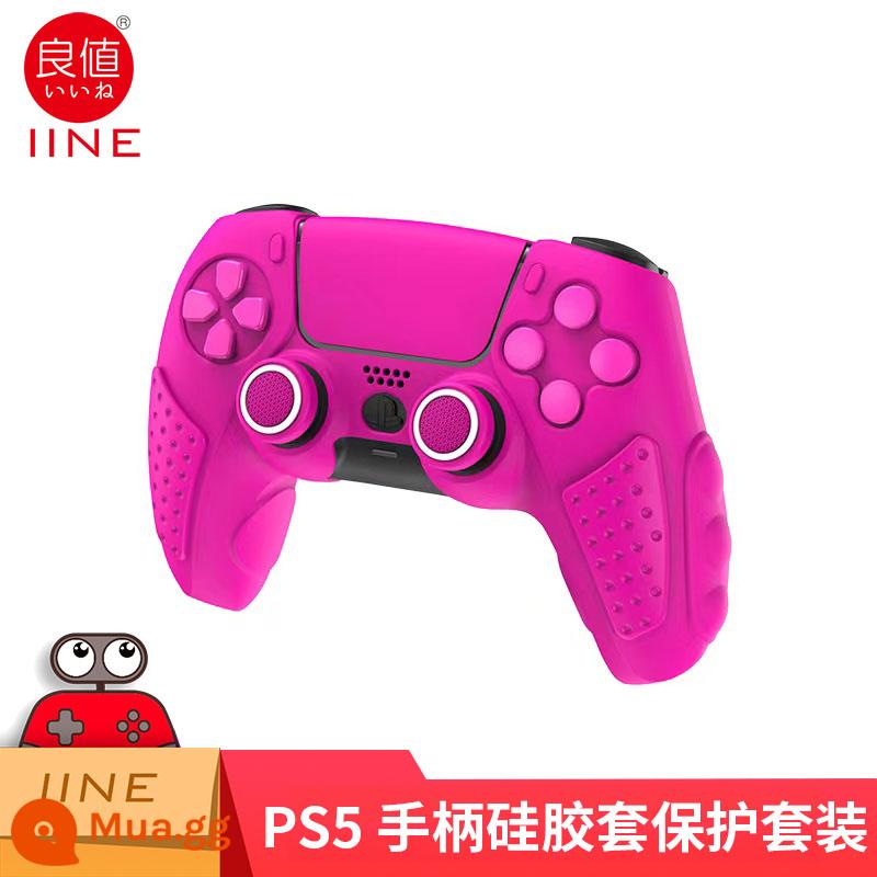 Bao silicon bảo vệ tay cầm PS5 chính hãng Bao silicon bảo vệ tay cầm PS5 Bao bảo vệ tay cầm chơi game PS5 Vỏ mềm chống trượt - Vỏ bảo vệ tay cầm ps5 giá tốt L690 màu hồng đi kèm nắp