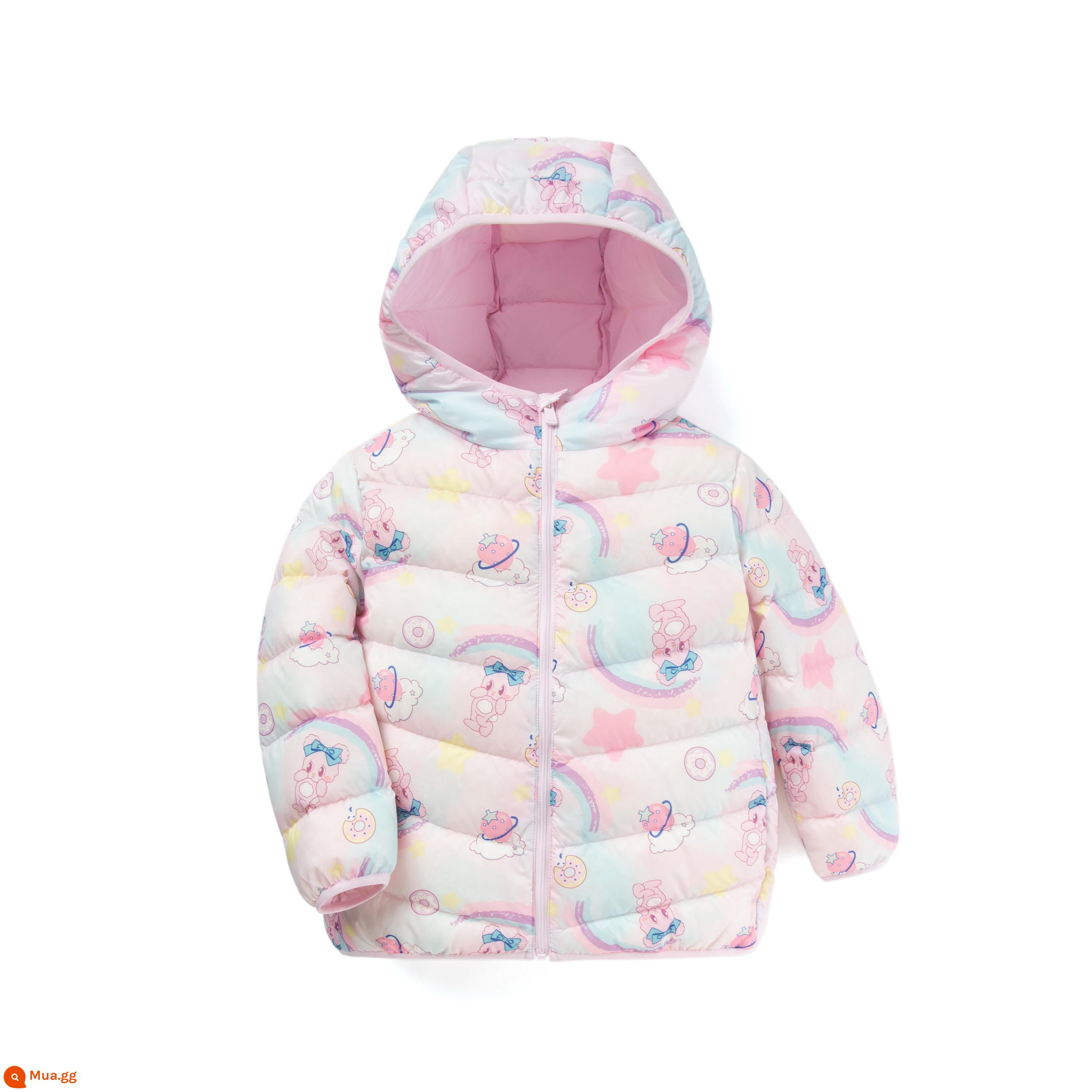 Áo khoác nhỏ của Balabala Children Down New Anumn and Winter Boys and Girl Jackets - Tông đỏ xanh 00368