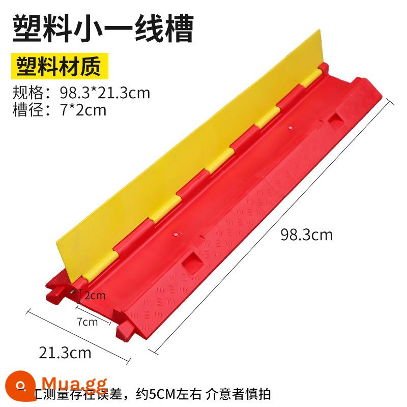 Dây đai giảm tốc dây cao su máng bảo vệ dây máng áp tấm PVC trong nhà và ngoài trời dây nối đất tấm dây bọc cao su máng - Dây nhựa nhỏ màu đỏ