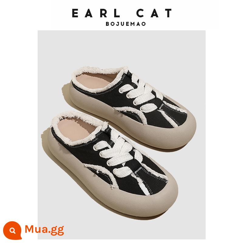 Giày da nhỏ Earl Cat Giày nữ Phúc lợi Chia tay Mẫu Giày Mary Jane Không trả lại hoặc trao đổi trừ khi có vấn đề nghiêm trọng về chất lượng - 513 trắng và đen