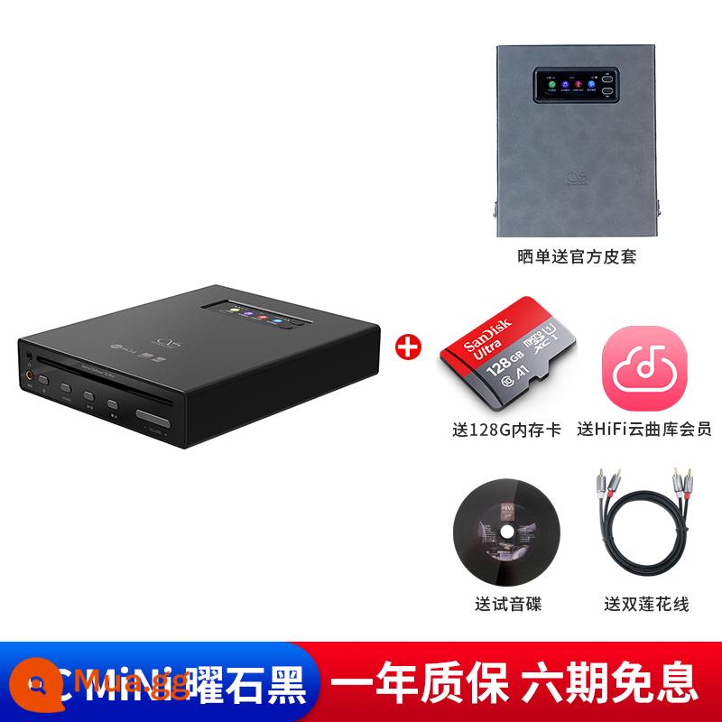 Shanling EC Mini Di Động CD HD Không Bị Biến Dạng Bluetooth Xe Ngoài Trời Để Bàn CDAll - hắc diện thạch