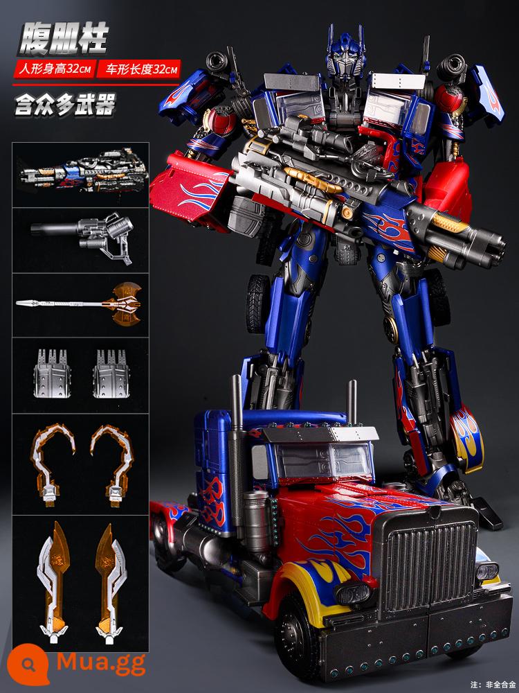 Đồ chơi biến dạng hợp kim chính hãng biến dạng King Kong Optimus Tezhu Tianhuo Hercules mô hình ô tô mô hình robot Hình - [Hàng có sẵn] Trụ tập bụng