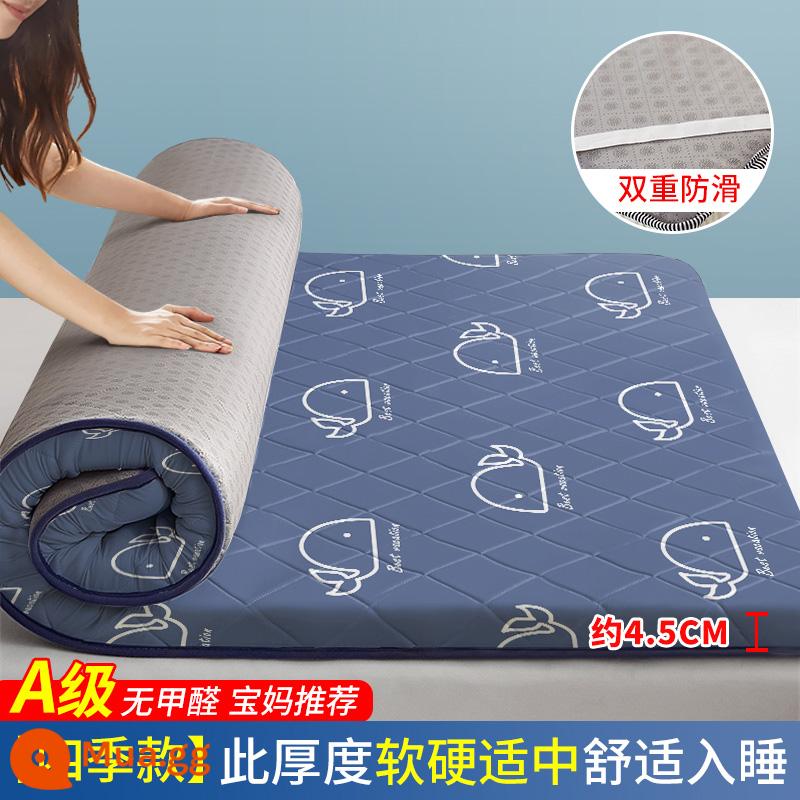 Cho thuê nệm đặc biệt đệm gấp hộ gia đình chiếu tatami nệm ký túc xá sinh viên mùa hè đơn sàn - Cá voi [mẫu kháng khuẩn nâng cấp] 4,5cm