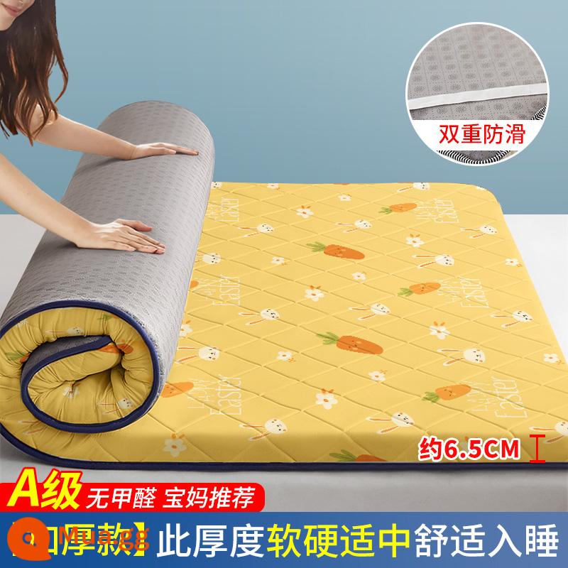 Cho thuê nệm đặc biệt đệm gấp hộ gia đình chiếu tatami nệm ký túc xá sinh viên mùa hè đơn sàn - Thỏ Luobu [Mẫu kháng khuẩn dày nâng cấp] 6,5cm