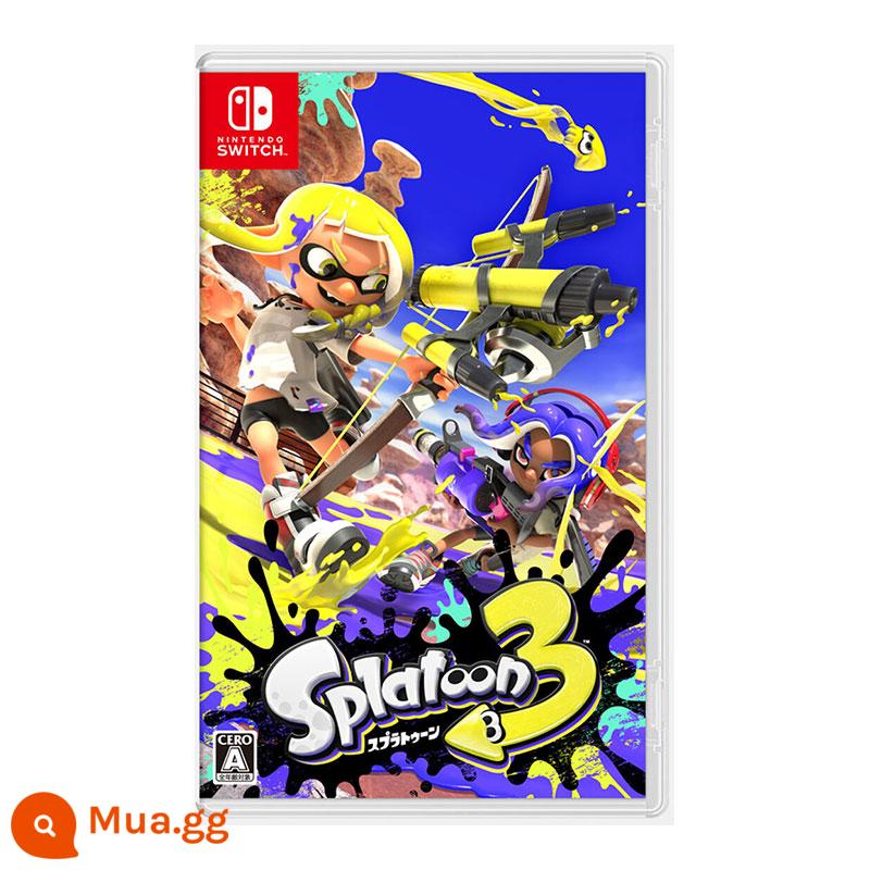 Hộp mực trò chơi cũ chính hãng của Nintendo Switch NS Zelda Arceus Vermillion Odyssey được tái chế riêng - Royal Blue Splatoon 3