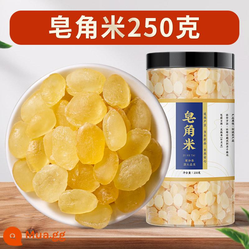 Kẹo cao su đào chính hãng 500g nước mắt hoa đào tự nhiên siêu hoang dã có thể kết hợp với saponin gạo tuyết yến nấm trắng ăn được - [Mềm, dẻo và dai] Cơm saponin kẹp đôi 250g