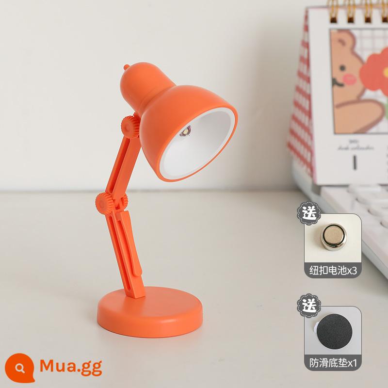 Đèn LED để bàn mini ins gió phòng ngủ đầu giường nhỏ đơn giản đèn ngủ ký túc xá sinh viên học tập sáng tạo đèn đọc sách - Quả cam