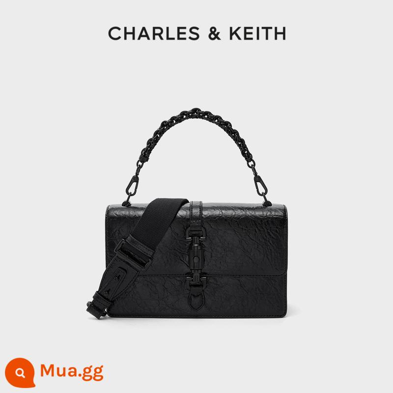 Cô gái vẽ tranh sơn dầu CHARLES&KEITH CK2-20671271 Ms. - Đen mờĐen mờ