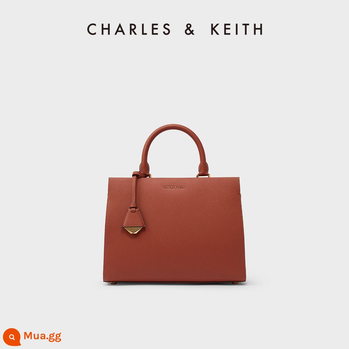 [Quà tặng ngày của mẹ] Túi xách nữ đeo vai CHARLES&KEITH CK2-50160095-2 - Màu gạch