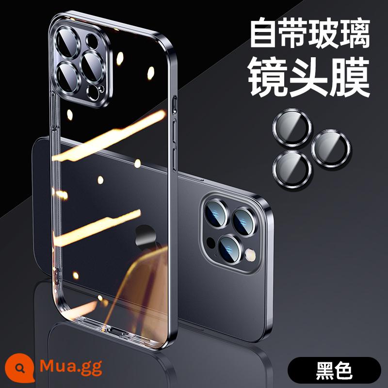 [SF Express] Áp dụng cho ốp điện thoại di động Apple 14ProMax iPhone14Pro mới trong suốt 13 ốp bảo vệ chống rơi 14plus ống kính bao gồm tất cả 12 silicon siêu mỏng cao cấp cảm giác nam và nữ i - [Xám Titan] Đi kèm với miếng dán ống kính ★Không bị ố vàng★Có lưới chống bụi