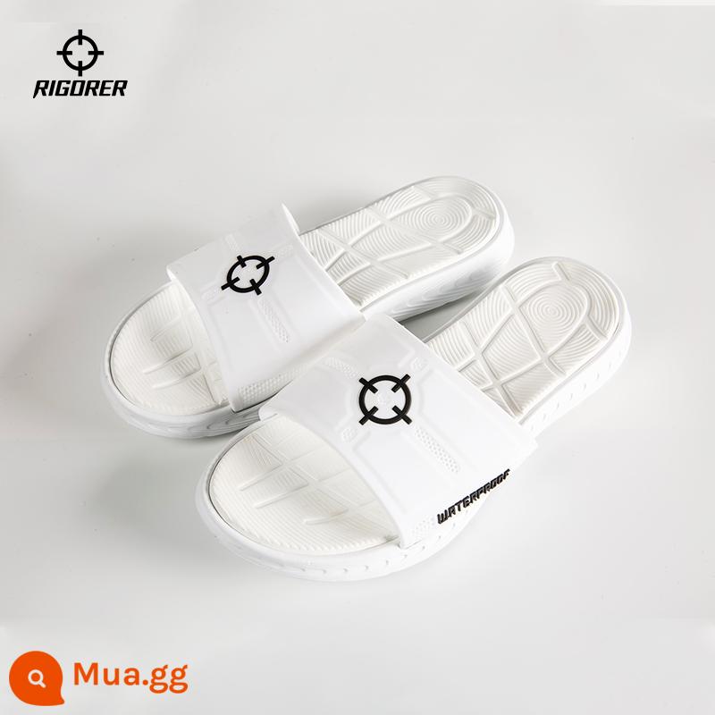 Dép thể thao dai dẳng nam mùa hè mặc bóng rổ Bãi biển Bãi biển ngoài trời Tide Tide Anti -slip Men Sandals mới - Z120160502 (EVA/CPE) màu trắng