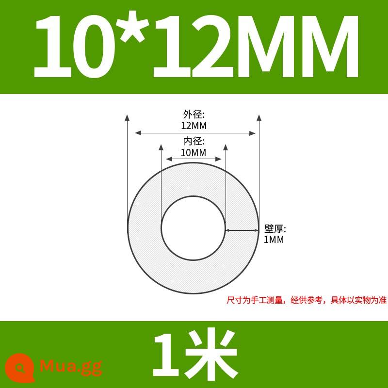 Ống Teflon PFA FEP F46 4/6/8/10 Ống PTFE trong suốt Ống Teflon PTFE - 10*12mm (giá 1 mét)