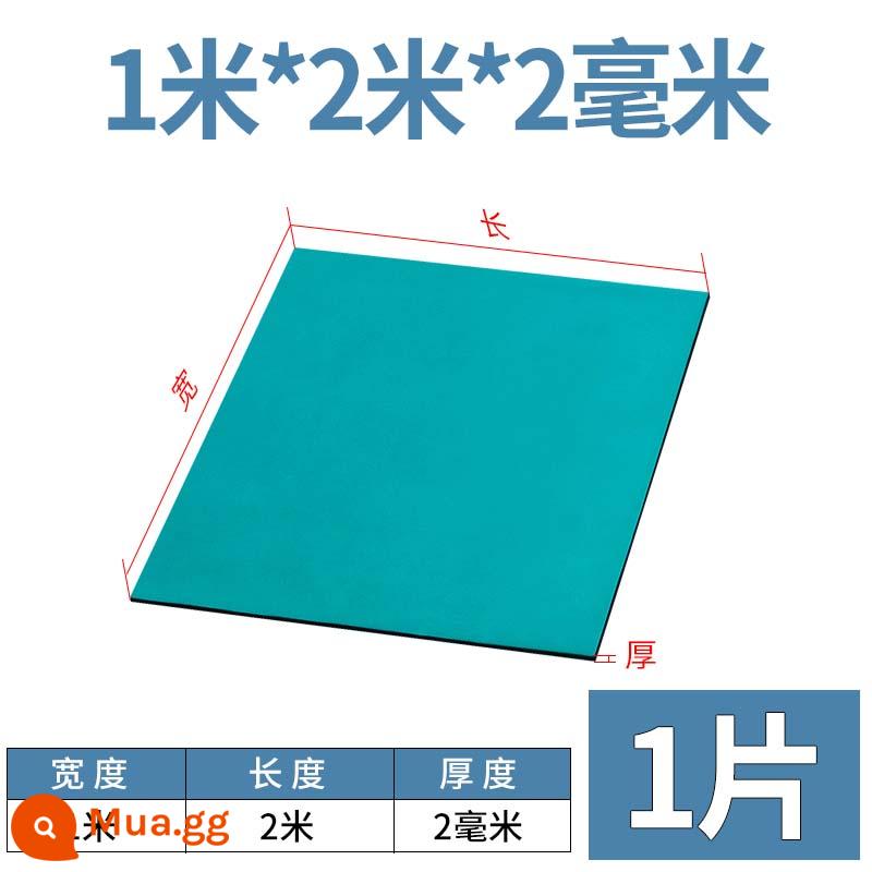 Thảm trải bàn chống tĩnh điện bàn làm việc cao su sửa chữa thảm nhựa tĩnh đệm da bàn thí nghiệm thảm cao su chịu nhiệt độ cao - 1 gạo * 2 gạo * 2 mm