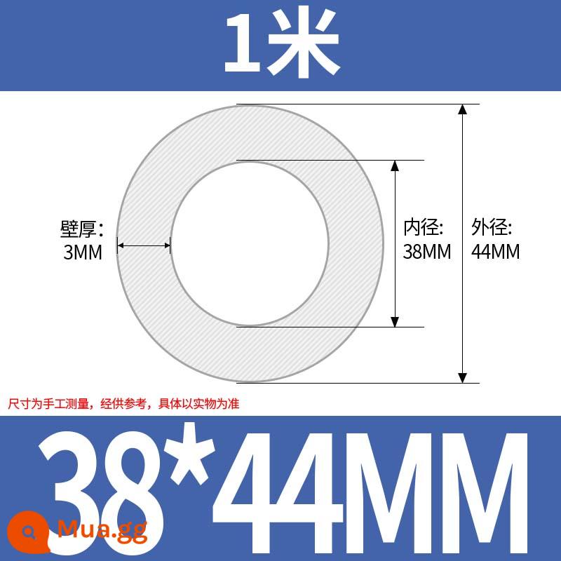 Ống Silicone Ống Cao Su Silicone Không Mùi Thực Phẩm Cấp Ống Nước Hộ Gia Đình Chịu Nhiệt Độ Cao Đàn Hồi Trong Suốt Vòi - 38*44 (giá mỗi mét)