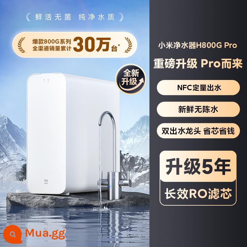 【Hot Sale】Máy Lọc Nước Xiaomi 800G Máy Uống Trực Tiếp Bộ Lọc Làm Sạch Hộ Gia Đình Thông Minh RO Thẩm Thấu Ngược Nhà Bếp - H800G pro [mẫu bán chạy]