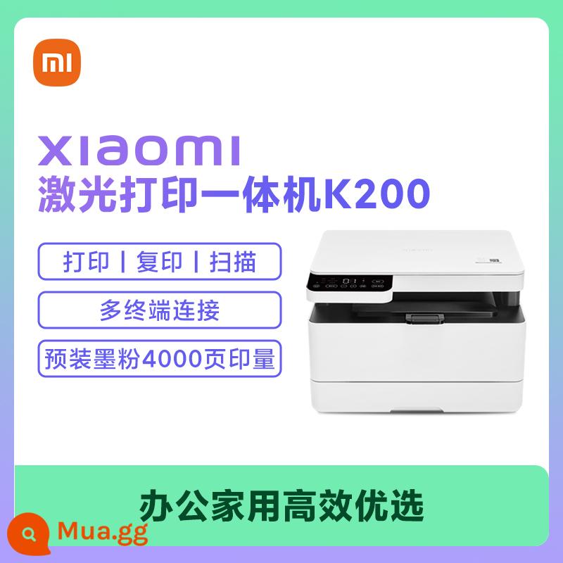 Xiaomi Official Flagship Store Máy in Laser Xiaomi K200 Xiao Ai Classmate Học tập Đa chức năng Văn phòng công cộng In ấn Photocopy Quét Mạng phân phối hiệu quả In ấn từ xa Máy in laze - máy in laser xiaomi k200