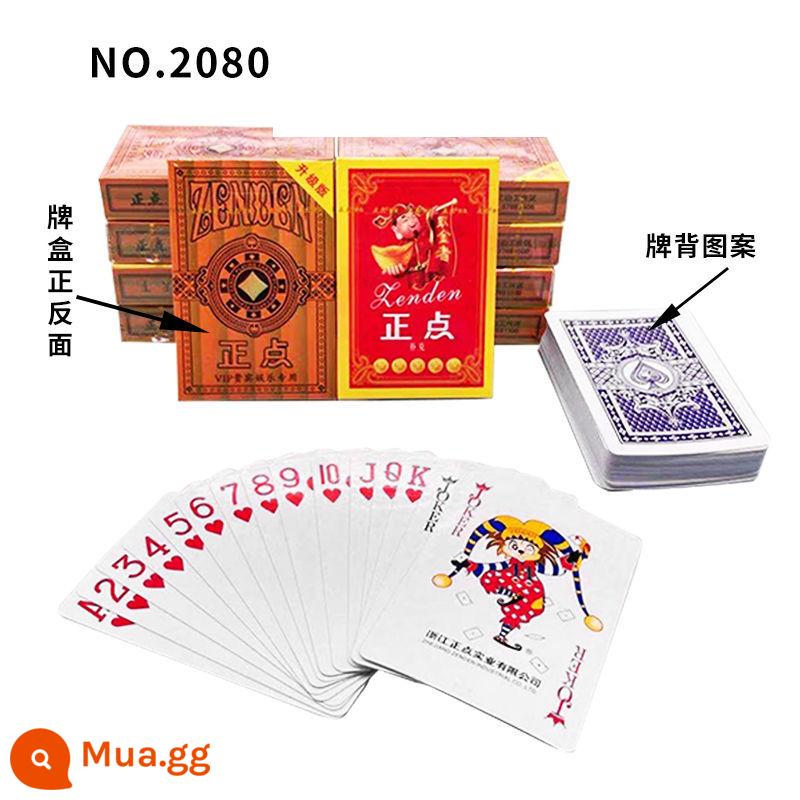 Bộ bài poker đúng giờ FCL 100 đôi 8845 nhà máy bán hàng trực tiếp chính hãng dày phòng cờ vua và bài với giá sỉ rẻ - Đúng giờ số 2080