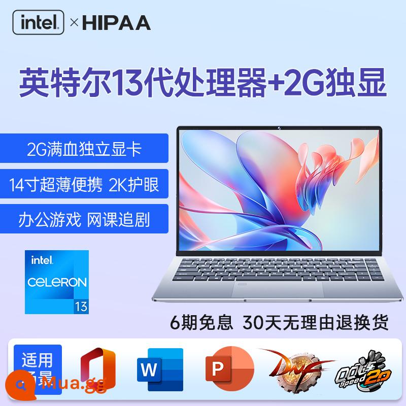 [Sản phẩm mới 2022] Máy tính xách tay thế hệ Intel11 hoàn toàn mới, sách trò chơi di động mỏng và nhẹ cao cấp 16,1 inch dành cho sinh viên đại học Ultrabook siêu mỏng siêu phân cực Internet di động dành cho doanh nhân văn phòng - Card đồ họa độc lập hoàn toàn Intel+2G thế hệ thứ 13★ Trò chơi văn phòng dành cho doanh nghiệp