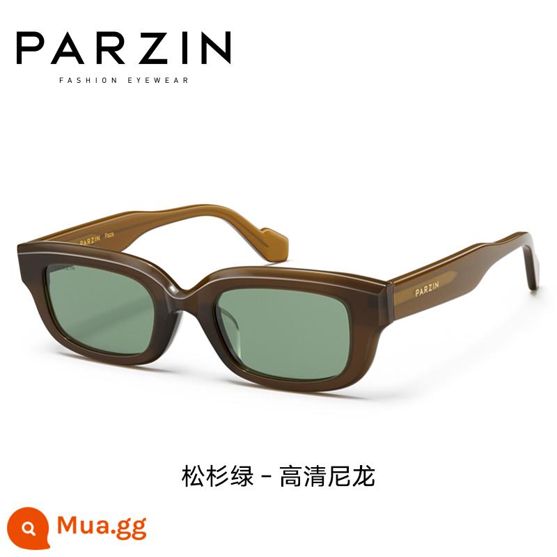 Kính râm dòng Parsons PAZA nữ ngôi sao Song Zuer cùng phong cách xu hướng retro gọng nhỏ phong cách đường phố kính râm nam hợp thời trang - thông xanh