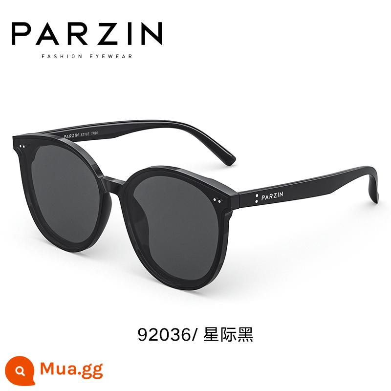 Kính Mát Parsons Nữ Show Face Cá Tính Phiên Bản Hàn Quốc Lái Xe Ngoài Trời Nylon Kính Mát Hợp Thời Trang Hợp Thời Trang Kính Mát Nữ Che Nắng Kem Chống Nắng - Màu đen giữa các vì sao [92036 không phân cực]