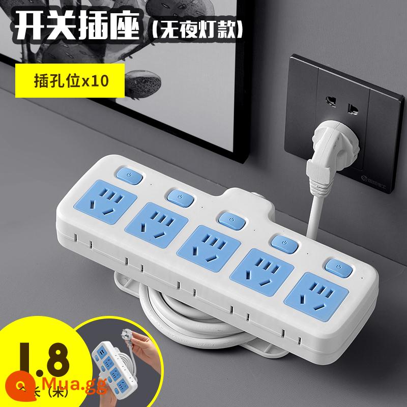 Bộ chuyển đổi ổ cắm thông minh kèm bảng mở rộng 2usb công tắc đa năng đa năng cho gia đình ký túc xá - B5[1,8 mét]