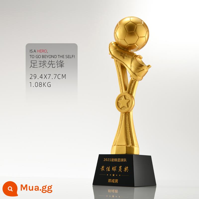 Cúp bóng rổ trò chơi trẻ em tùy chỉnh trò chơi bóng đá mvp sáng tạo giải vô địch ngôi sao năm cánh chữ giải thưởng - Tiên phong bóng đá [29,4 * 7,7CM]