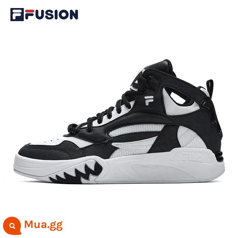 Fila Fusionfila Giày nam nam Giày văn hóa Giày bóng rổ văn hóa 2022 Mùa đông Middle Tube Sports Giày thể thao Desperado - Fila Trắng/Đen-WB